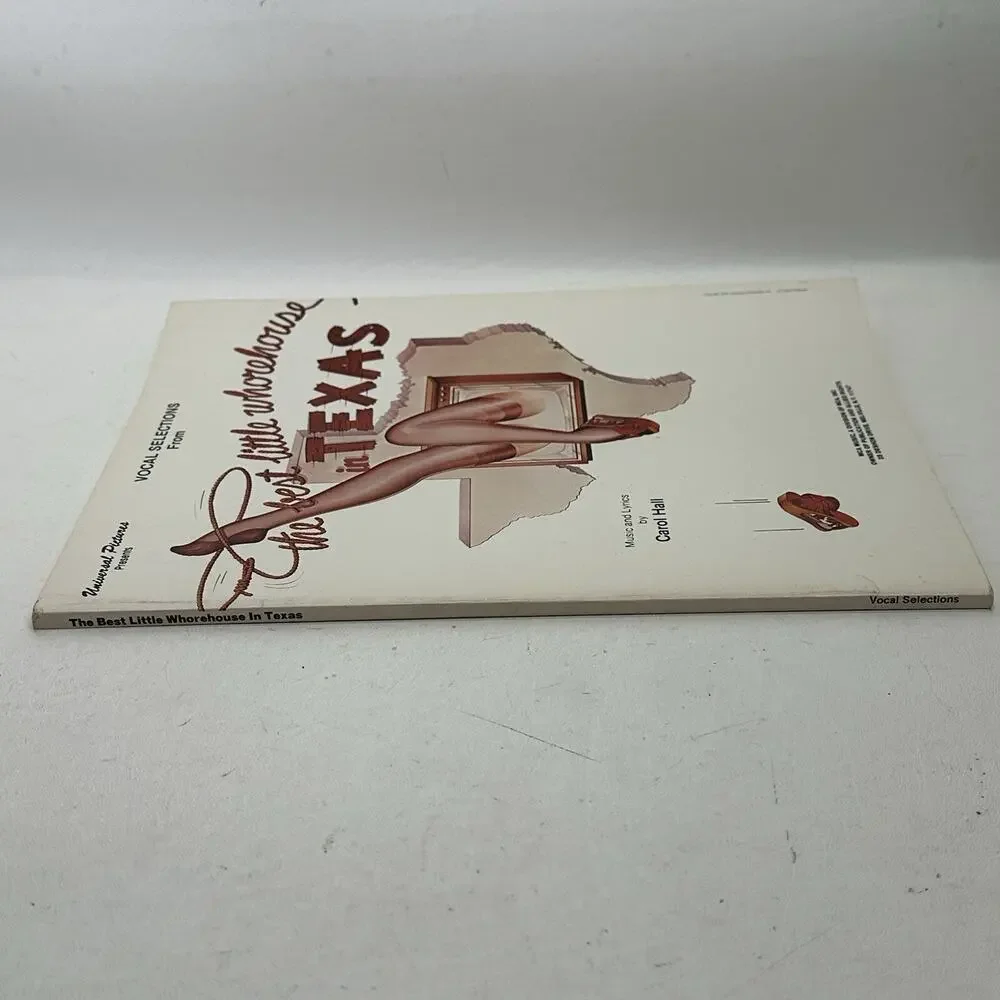 Best Little Whorehouse In Texas Vocal Selections Songbook Carol Hall 1979